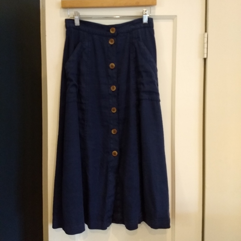 Anthropologie Akemi & Kin Riverine midi skirt